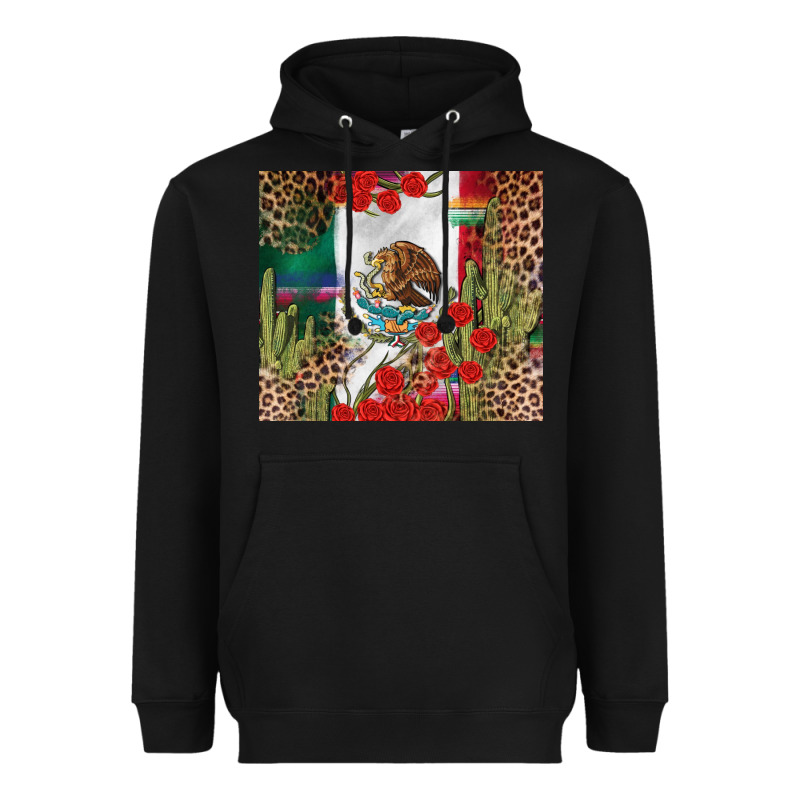 Mexico Flag Heavyweight Hoodie by FaDigitalArtStudio | Teevron