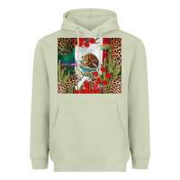 Matcha Mexico flag Heavyweight Hoodie - FaDigitalArtStudio