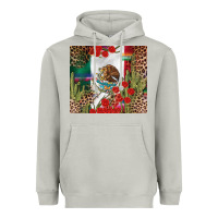 Moon Dust Mexico flag Heavyweight Hoodie - FaDigitalArtStudio