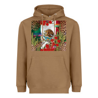 Toasted Coconut Mexico flag Heavyweight Hoodie - FaDigitalArtStudio