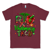 Burgundy christmas rx pharmacy tech Classic Tee - MaliasSmallBusiness