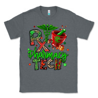 Charcoal Heather christmas rx pharmacy tech Classic Tee - MaliasSmallBusiness