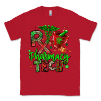 Red christmas rx pharmacy tech Classic Tee - MaliasSmallBusiness
