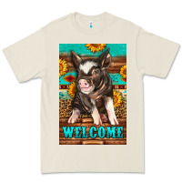 Bone western pig garden Premium Tee - LillyAllenDesigns