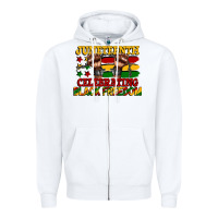 White juneteenth celebrating black freedom Zipper Hoodie - CowGirlArtShop