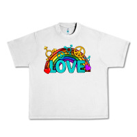 Lunar Rock Western LGBTQ+ Love Rainbow Urban Heavy Tee - BundleAndBundleShop