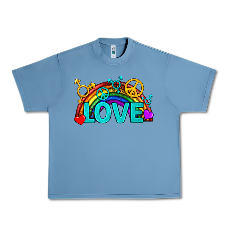 Western Lgbtq+ Love Rainbow Urban Heavy Tee by BundleAndBundleShop | Teevron