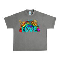 Tornado Western LGBTQ+ Love Rainbow Urban Heavy Tee - BundleAndBundleShop