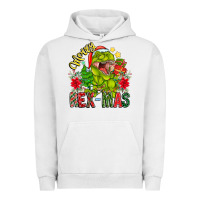 Pigment Lunar Rock Merry Rexmas Urban Hoodie - CowhideDigitalArt