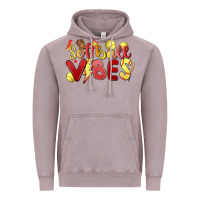 Vintage Zinc softball vibes Vintage Hoodie - MaliasSmallBusiness