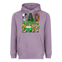 Lavender St. Patrick's Bad green boozy Heavyweight Hoodie - OliviaCreatesArt