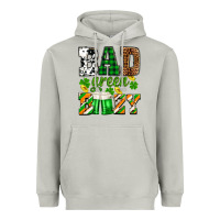 Moon Dust St. Patrick's Bad green boozy Heavyweight Hoodie - OliviaCreatesArt