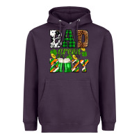 Plum St. Patrick's Bad green boozy Heavyweight Hoodie - OliviaCreatesArt