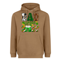 St. Patrick's Bad Green Boozy Heavyweight Hoodie | Teevron