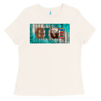 Western Turquoise Gigi License Plate Ladies Tee | Teevron