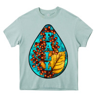 Arona Fall Teardrop Heavy Core Tee - LillyAllenDesigns