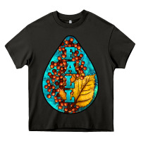 Asphalt Fall Teardrop Heavy Core Tee - LillyAllenDesigns