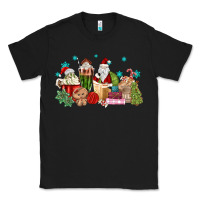 Black santa coffee Classic Tee - MaliasSmallBusiness
