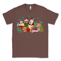 Chestnut santa coffee Classic Tee - MaliasSmallBusiness