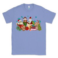 Colony Blue santa coffee Classic Tee - MaliasSmallBusiness