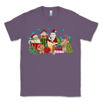 Lavender santa coffee Classic Tee - MaliasSmallBusiness