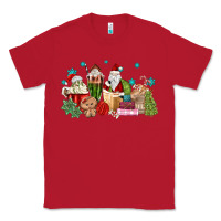 Red santa coffee Classic Tee - MaliasSmallBusiness