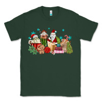 Sports Green santa coffee Classic Tee - MaliasSmallBusiness