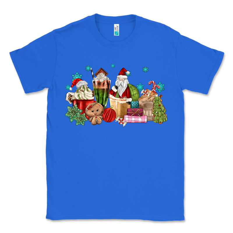 Santa Coffee Classic Tee by MaliasSmallBusiness | Teevron