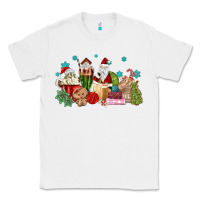 White santa coffee Classic Tee - MaliasSmallBusiness