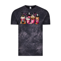 Cloud Black Scream Coffee Cups Vintage Tee - MaliasSmallBusiness