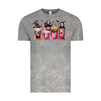 Cloud Rock Scream Coffee Cups Vintage Tee - MaliasSmallBusiness