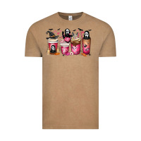 Scream Coffee Cups Vintage Tee | Teevron