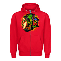 Red juneteenth 1865 Zipper Hoodie - CowGirlArtShop