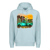 Blue Mist truck Premium Hoodie - JahusDesignShop