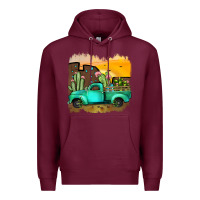 Burgundy truck Premium Hoodie - JahusDesignShop