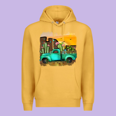 Truck Premium Hoodie Designed By Jahusdesignshop