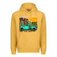 Mustard truck Premium Hoodie - JahusDesignShop