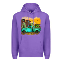 Purple truck Premium Hoodie - JahusDesignShop