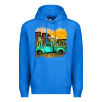 True Royal truck Premium Hoodie - JahusDesignShop