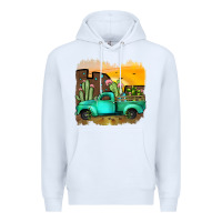 White truck Premium Hoodie - JahusDesignShop