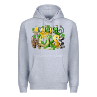 Heather Grey lucky nurse St. Patrick's Premium Hoodie - HowdyJamesFarm