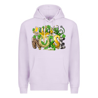 Lilac lucky nurse St. Patrick's Premium Hoodie - HowdyJamesFarm