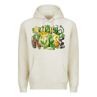 Oatmeal Heather lucky nurse St. Patrick's Premium Hoodie - HowdyJamesFarm