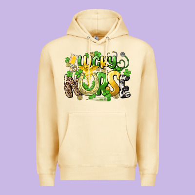 Lucky Nurse St. Patrick's Premium Hoodie Designed By Howdyjamesfarm