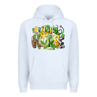 White lucky nurse St. Patrick's Premium Hoodie - HowdyJamesFarm