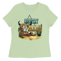 Matcha country mama Ladies Tee - NancyCooperArtShop