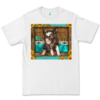 White Western Cute Pig Premium Tee - LillyAllenDesigns