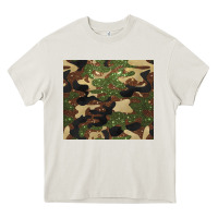 Cream camouflage glitter Heavy Core Tee - BarkalooDesign