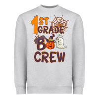 Heather Grey 1 st grade boo crew Heavyweight Sweatshirt - Bettercallsaul