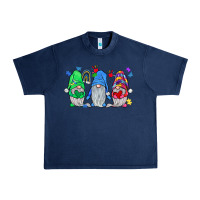Navy autism gnome Urban Heavy Tee - JahusDesignShop